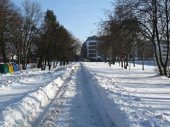 Głos w sprawie (nie-) odśnieżonej ścieżki rowerowej