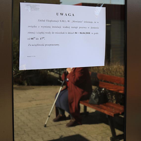 Mieszkacy ulicy Matejki 37 od wczoraj nie maj wody