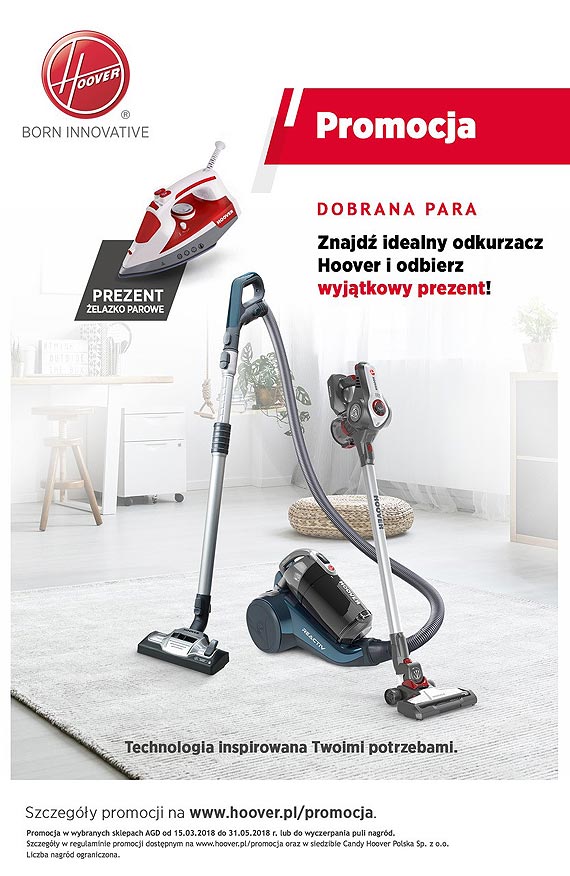 Wiosenne porzdki z odkurzaczami Hoover – jak usprawni sprztanie mieszkania?