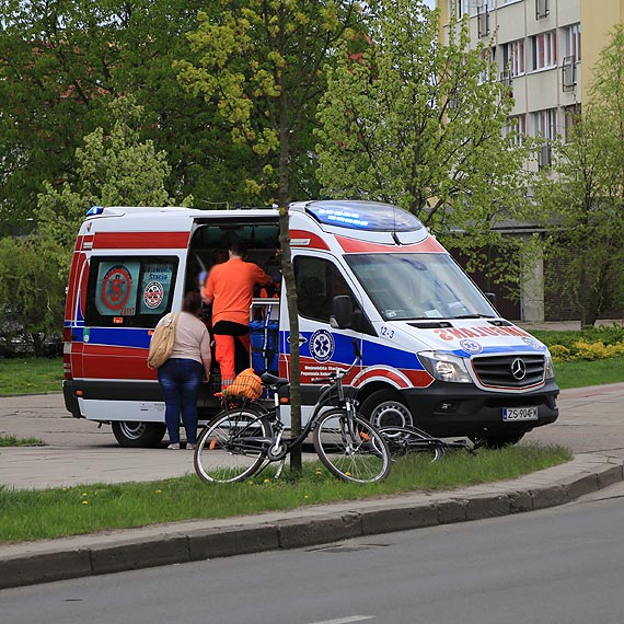 O wos od tragedii. Jadc na rowerze dosta padaczki