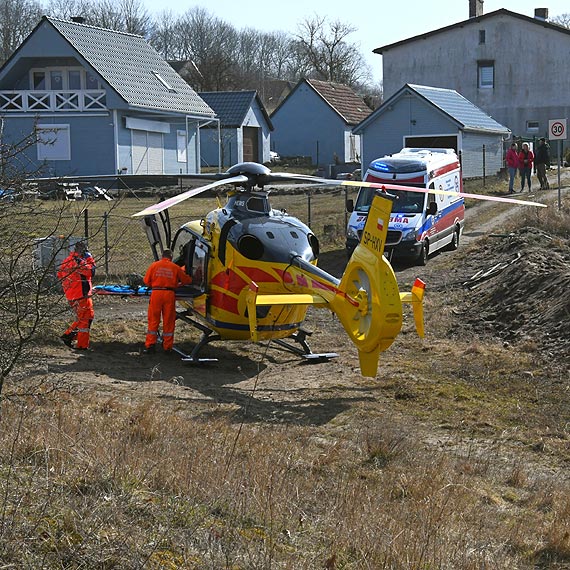 Czy helikopter będzie lądował koło szpitala?