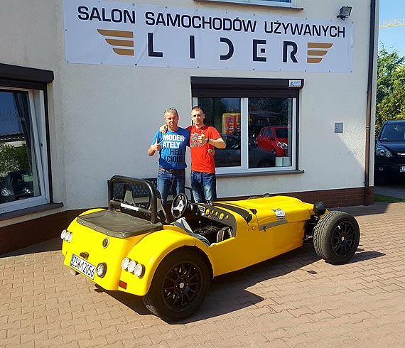 winoujski duet wycigowy z awari bolidu
