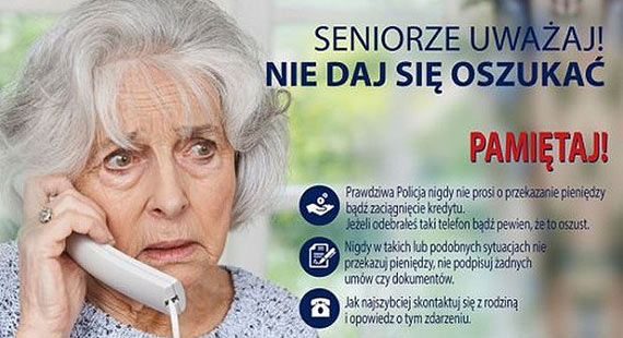 Uwaga na oszustw dziaajcych metod „na policjanta”
