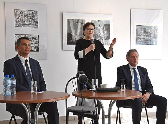 Premier Ewa Kopacz w Świnoujściu