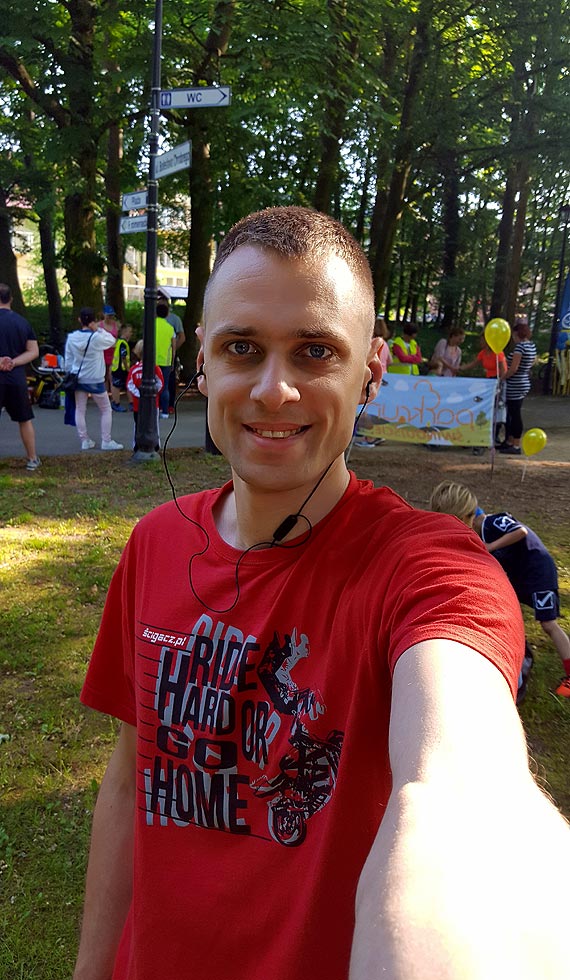 Adam Gutkowski wystartowa w biegach Parkrun!