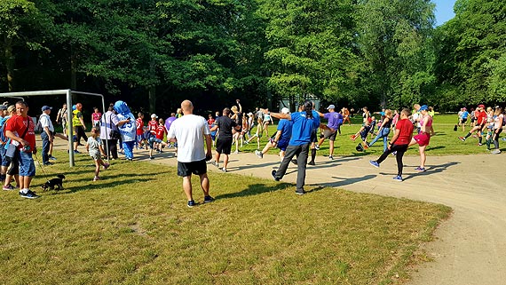 Adam Gutkowski wystartował w biegach Parkrun!
