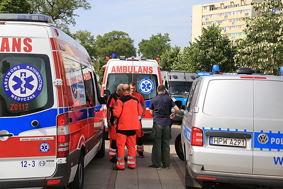Szalał na głównej ulicy, walczył z wiatrem, rzucał się pod przejeżdżające auta. Świadkowie patrzyli z przerażeniem