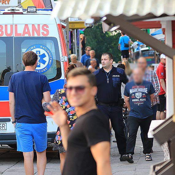 wiadek uj mczyzn, ktry rowerem potrci staruszk