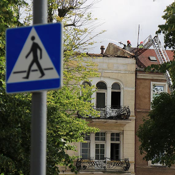 Oświadczenie właściciela budynku położonego przy ul. Armii Krajowej 3, w sprawie pożaru