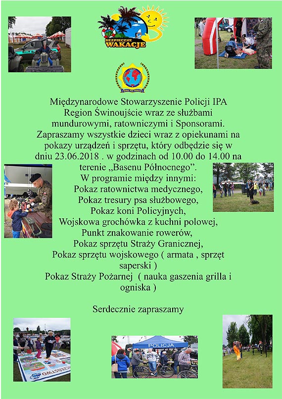 W pierwszy dzień wakacji warto zadbać o bezpieczeństwo