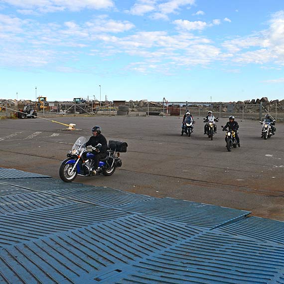 Motocyklem ze winoujcia na wysp Bornholm. Zobacz film!