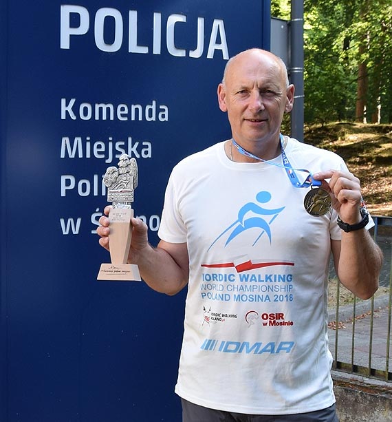 Pracownik winoujskiej komendy Policji wicemistrzem wiata!