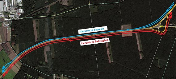 Od dzisiaj na czas wakacji pojedziemy dwoma jezdniami A6 od Szczecin Dąbia do Rzęśnicy