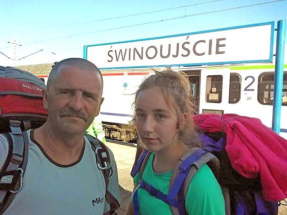 winoujcie - Piaski - winoujcie: na piechot