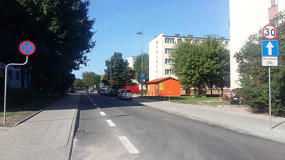 Ulica Kociuszki. Od wtorku bdzie dopuszczona do ruchu