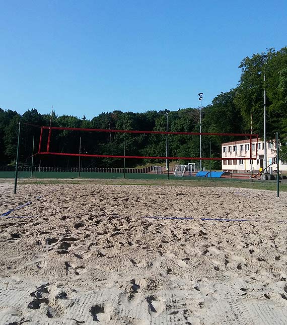 Ju jest. Nowe boisko do piki plaowej!