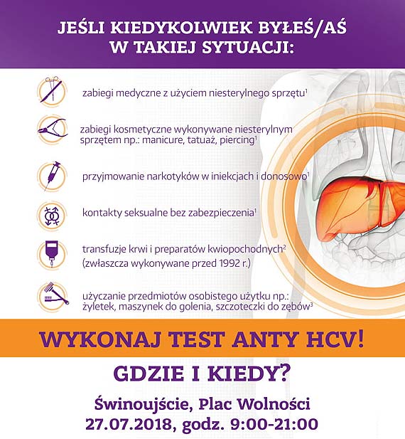 Test na HCV – prosty krok do zdrowia. Bezpatne badania w winoujciu!