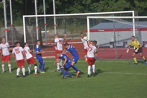 Pierwszy sparing - Flota - Orzeł Łożnica 2-0 (2-0)