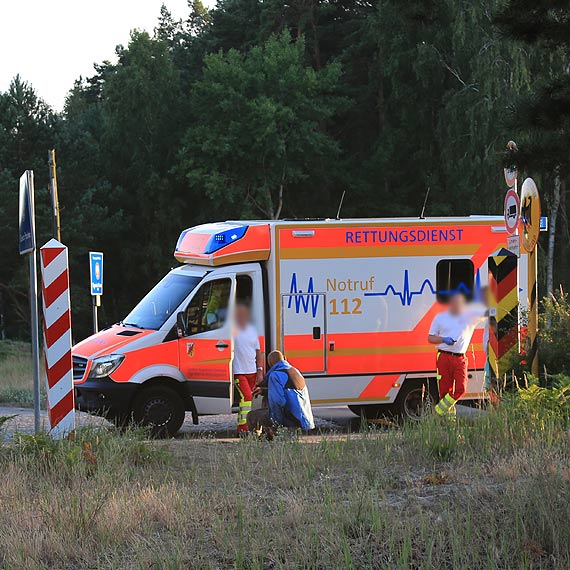 Niemieckie i polskie suby wyruszyy na pomoc bezdomnemu!