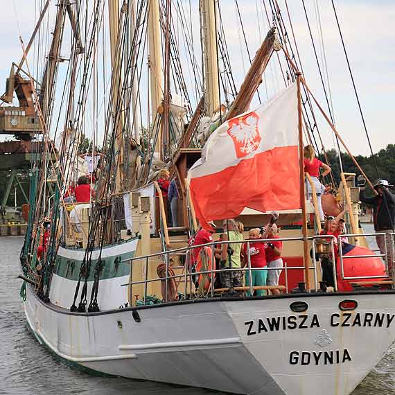 Ze winoujcia do Danii. W niedziel aglowiec „Zawisza Czarny” wyruszy na tras onko-rejsu