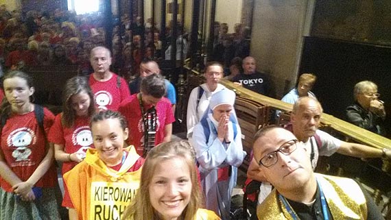 Szczeciska piesza pielgrzymka z grup ze winoujcia dotara szczliwie na Jasn Gr
