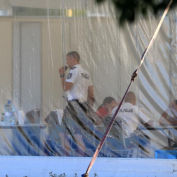 Zodzieje okradli namiot organizatorw zawodw sportowych