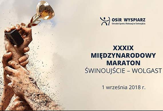 Zaproszenie na historyczny Maraton winoujcie -Wolgast