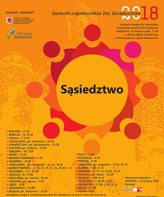 Wydarzenia w caym regionie, zbliaj si Zachodniopomorskie Dni Dziedzictwa