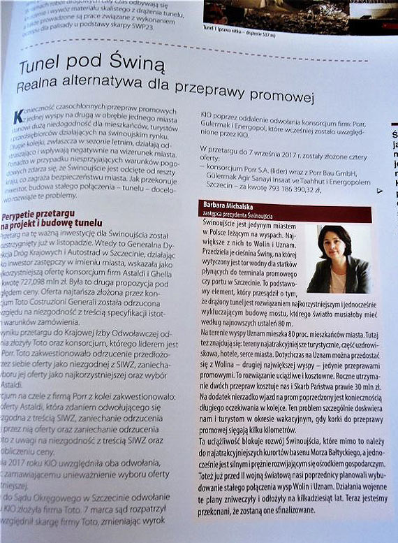 Tunel w magazynie „Mosty”