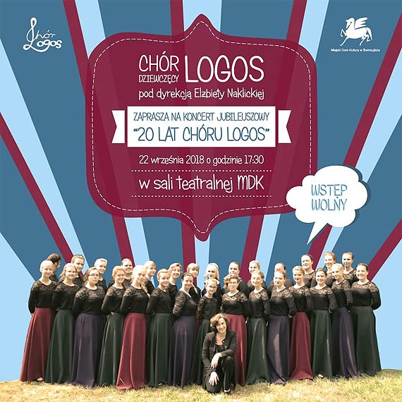Gratka dla wielbicieli chóru Logos - już jutro odbędzie się koncert z okazji 20-lecia jego istnienia
