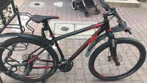 Skradziono rower marki KTM za cenne informacje nagroda pienina