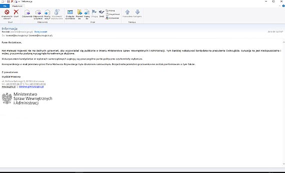 Jak to jest z poparciem przez PiS Żmurkiewicza w wyborach?