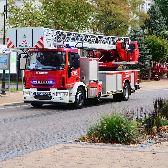 W budynku uzdrowiska Bałtyk odbyły się ćwiczenia ratowniczo-pożarnicze