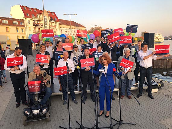 Energetyczna i kolorowa winoujska Lewica! Zobacz wideo!