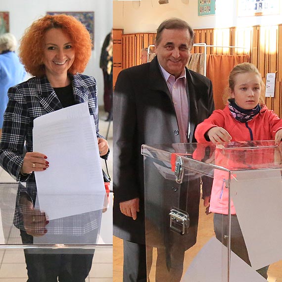 Kandydaci na prezydenta miasta postanowili gosowa na dugo przed zamkniciem lokali wyborczych