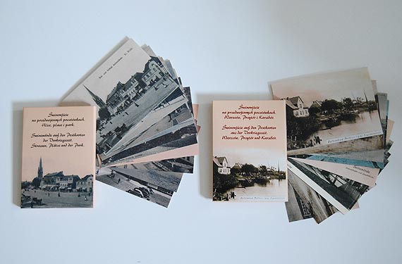 Reprinty  przedwojennych pocztwek do nabycia w Muzeum Rybowstwa Morskiego