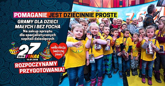 Ruszyy przygotowania do 27. Finau Wielkiej Orkiestry witecznej Pomocy w winoujciu