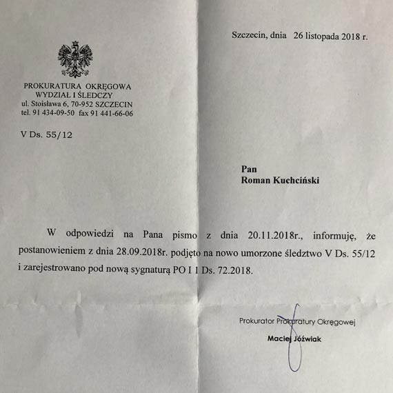 Prezent Mikoajkowy dla wadz winoujcia. Rusza ledztwo w sprawie mostu