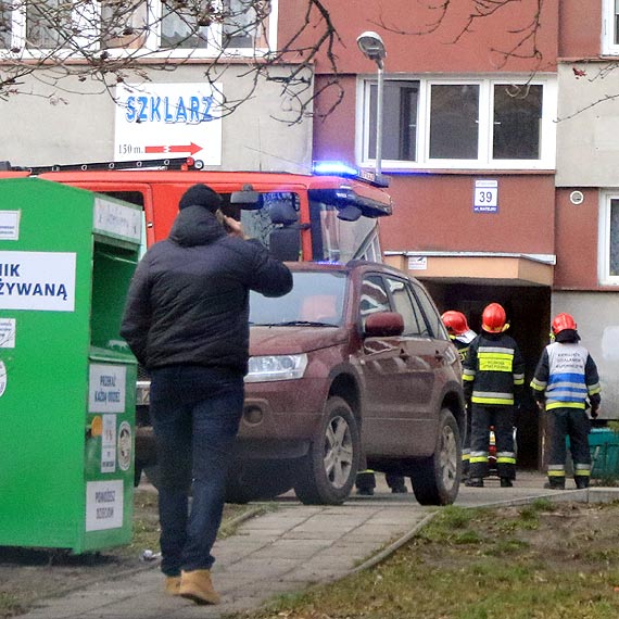 Cztery zastpy stray poarnej interwenioway przy drugim leningradzie