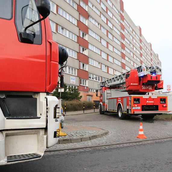 Cztery zastpy stray poarnej interwenioway przy drugim leningradzie