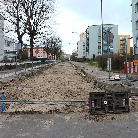 Przebudowa ul. Batalionw Chopskich potrwa do wiosny