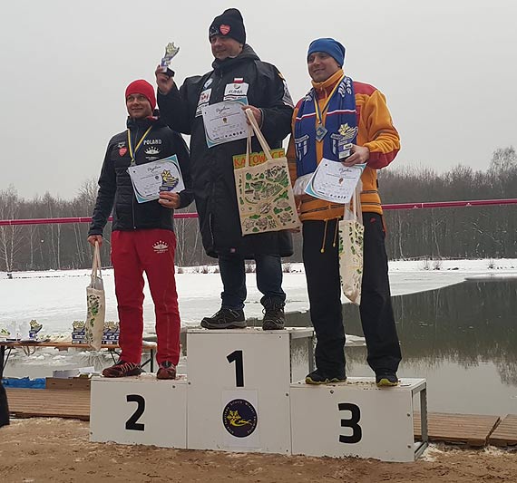 Michał Stefaniak II Vicemistrzem Polski na 500 m w pływaniu zimowym