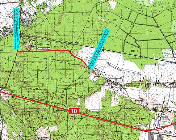 Ruszyły wycinki drzew na drodze wspomagającej Niedźwiedź-Zdunowo