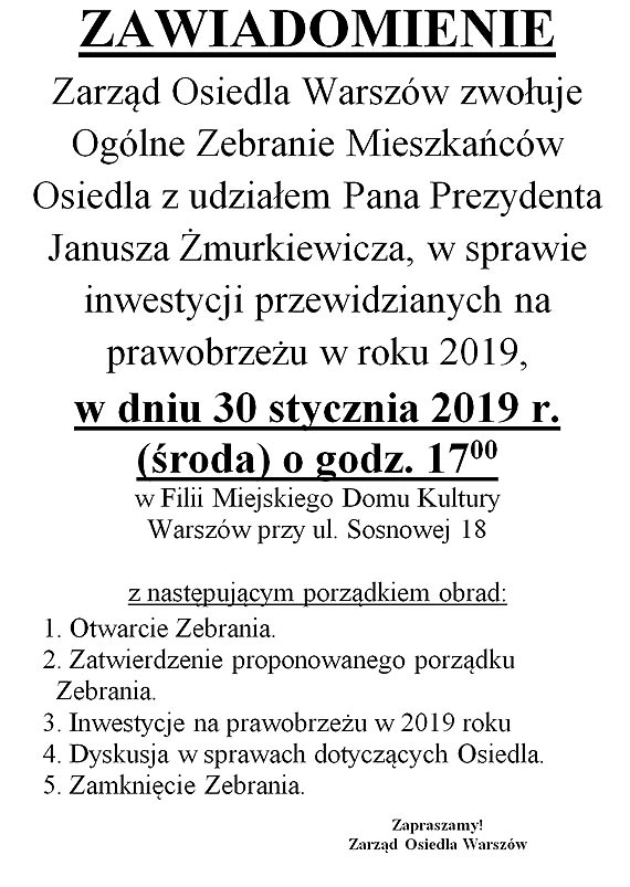   Spotkanie z prezydentem w sprawie inwestycji na Warszowie