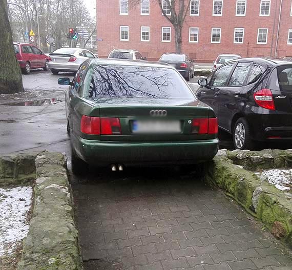  Idealne dopasowanie do otoczenia. Przyjecha i...zaparkowa