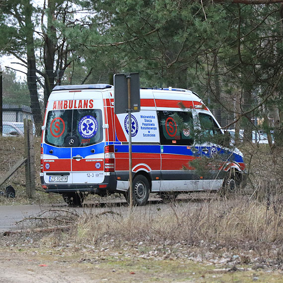 Wypadek na terenie zakadu przy Karsiborskiej 