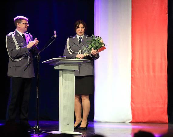 Uroczyste poegnanie ze sub Komendant Miejskiej Policji w winoujciu insp. Doroty Zawockiej