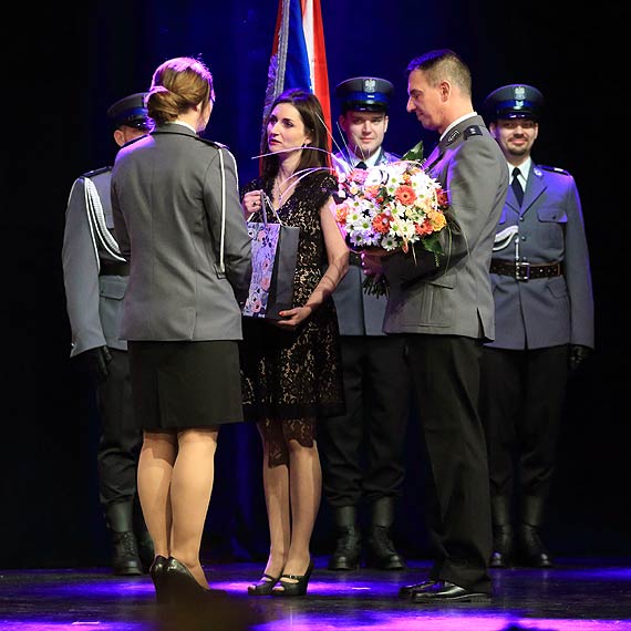 Uroczyste poegnanie ze sub Komendant Miejskiej Policji w winoujciu insp. Doroty Zawockiej