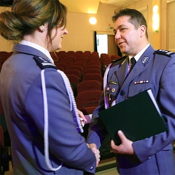 Uroczyste poegnanie ze sub Komendant Miejskiej Policji w winoujciu insp. Doroty Zawockiej