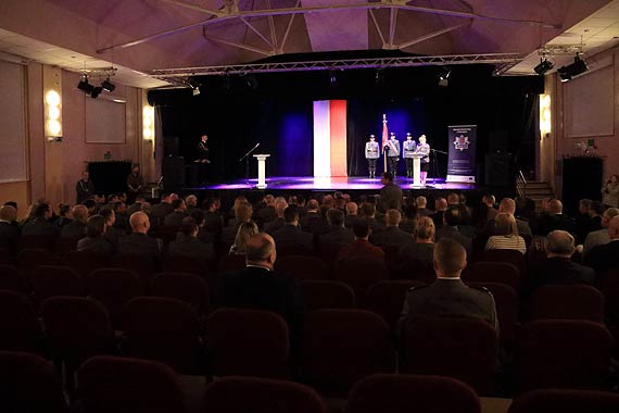 Uroczyste poegnanie ze sub Komendant Miejskiej Policji w winoujciu insp. Doroty Zawockiej